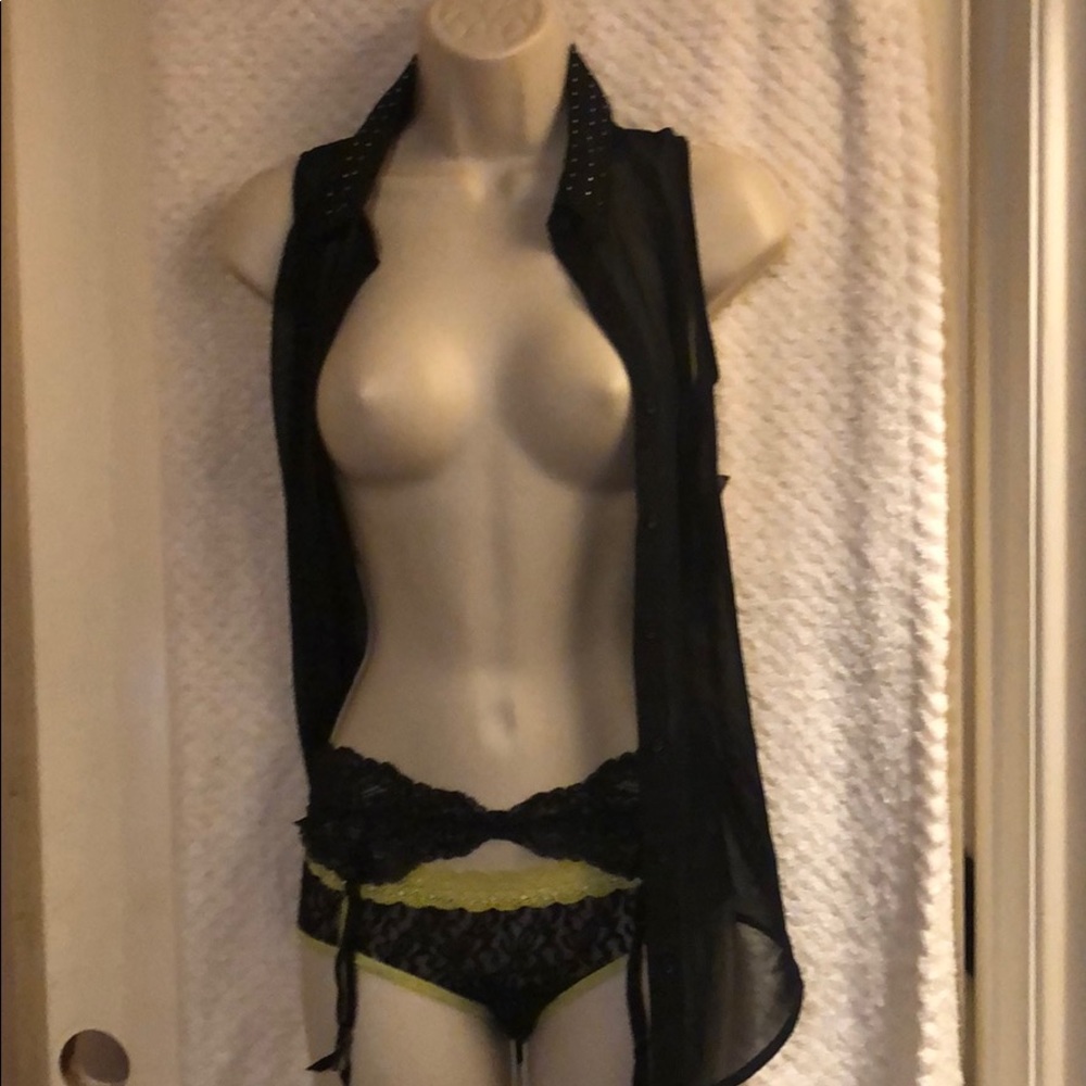 Panty and garter set